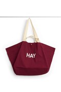 Taška HAY Weekend Bag L/38 x 53 x 37 cm bordová farba