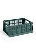 Коробка для зберігання HAY Colour Crate M / 14 x 26,5 x 34,5 cm колір зелений