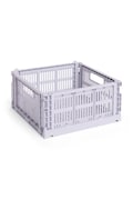 Коробка для зберігання HAY Colour Crate M / 14 x 26,5 x 34,5 cm колір фіолетовий