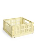 Úložný box HAY Colour Crate M /14 x 26,5 x 34,5 cm žlutá barva