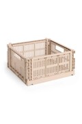 Úložný box HAY Colour Crate M /14 x 26,5 x 34,5 cm růžová barva