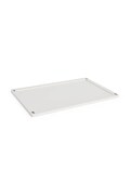 Víko krabice HAY Colour Crate L / 35,5 x 34,5 cm bílá barva