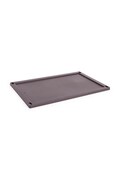 Víko krabice HAY Colour Crate L / 35,5 x 54,5 cm vínová barva