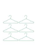 House Doctor set de umerașe HDWire 6-pack culoarea verde
