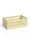 Úložný box HAY Colour Crate S / 10,5 x 17 x 26,5 cm béžová farba