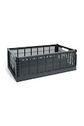HAY pudełko do przechowywania Colour Crate XL / 24 x 42 x 68 cm kolor czarny AB634-A604-AC37