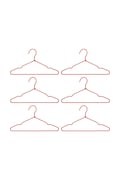 House Doctor set de umerașe HDWire 40 x 20 cm 6-pack culoarea roșu, 900000974