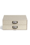 Bigso Box of Sweden organizer na biurko Birger 33 x 25,5 x 14,5 cm kolor beżowy 9431N6073-99