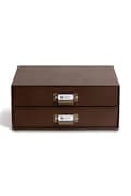 Bigso Box of Sweden organizer na biurko Birger 33 x 25,5 x 14,5 cm kolor brązowy 9431R3073-99