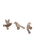 Bloomingville zestaw haczyków z płyty MDF 8,5 x 10 x 4 cm 82063666