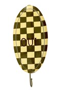 Rice wieszak ścienny z metalu 37,5 x 16 x 5 cm HOOK-OUI