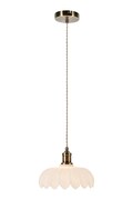 Závěsná lampa Markslöjd Kurage 26 cm bílá barva, 108857