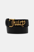 Juicy Couture pasek skórzany JC damski kolor czarny WIJJ98539WL7