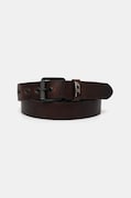Diesel curea de piele B-DAVE II barbati, culoarea negru, X09396.P1506