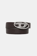 Diesel cintura in pelle bilaterale OVAL D LOGO B-1DR REV II uomo colore marrone X09812.P4420