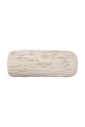Bavlnený dekoratívny vankúš ferm LIVING Falda 60 x 20 cm béžová farba