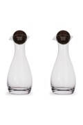 Sagaform o sticlă de ulei și oțet Nature 300 ml 2-pack culoarea transparent
