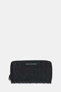 Armani Exchange portofel pentru femei cu imitație de piele negru XW001606 AF15774
