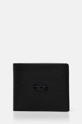 Kožená peněženka Diesel BI FOLD COIN S pánská, černá barva, X08844.P0685
