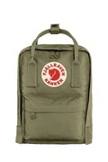 Fjallraven plecak dziecięcy z łączonych materiałów Kanken Mini zielony F23561