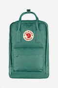 Batoh Fjallraven Kanken Laptop 15" F23524 664 zelená barva, velký, hladký