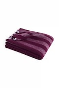 HAY pătură de lână Duo 130 x 180 cm culoarea violet