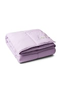 Bongusta cuvertură de pat din bumbac Puffy 150 x 200 cm culoarea violet