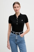 Polo Ralph Lauren πόλο γυναικείο μαύρο 211B18200