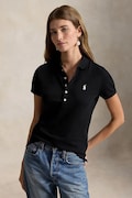 Polo Ralph Lauren поло жіноче чорне 211B18200