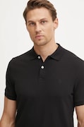 Marc O'Polo tricou polo barbati, culoarea negru, neted