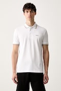 BOSS Green polo męskie bawełniane Paddy beżowe 50469055