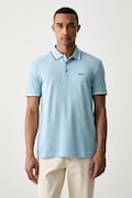 BOSS Green polo bărbați din bumbac Paddy albastru 50469055