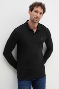 Boss Orange longsleeve barbati, culoarea negru, neted, 50507704