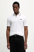 BOSS Green polo męski kolor biały z aplikacją 50469102