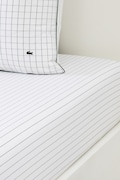 Lacoste prześcieradło bawełniane LTENNISN Vert 160 x 200 cm 1074610