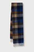Barbour szalik wełniany granatowy USC0005