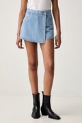 Levi's spódnicospodnie damskie jeansowe OPEN MIND niebieskie high waist A3534