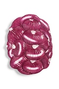 &k amsterdam talerz do serwowania legume onion kolor fioletowy