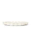 Декоративна тарілка ferm LIVING Plait Platter колір білий