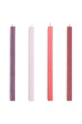 HAY zestaw świec Square Candle 2,2 x 24 cm 4-pack kolor multicolor