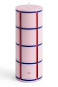 HAY świeca dekoracyjna Column Candle 7 x 20 cm kolor różowy