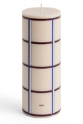 HAY świeca dekoracyjna Column Candle 7 x 20 cm kolor beżowy