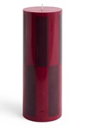 HAY lumânare decorativă Column Candle 9 x 25 cm culoarea roșu
