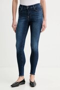 Levi's jeansy 710 SUPER SKINNY damskie kolor granatowy 17778