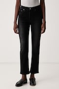 Levi's jeansy slim fit damskie 722 HIGH RISE SLIM czarne 008MC