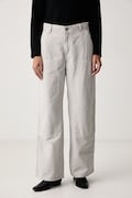 Levi's jeansy loose damskie WORKWEAR LOOSE STRAIGHT szare 008B8