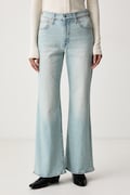 Levi's jeansy flare damskie RIBCAGE FLARE H226 niebieskie 0083R