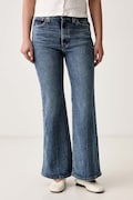 Levi's jeansy flare damskie RIBCAGE FLARE H226 niebieskie 0083R