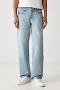 Levi's blugi straight pentru femei LOW STRAIGHT albaștri 0083P