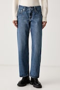 Levi's blugi straight pentru femei LOW STRAIGHT albaștri 0083P